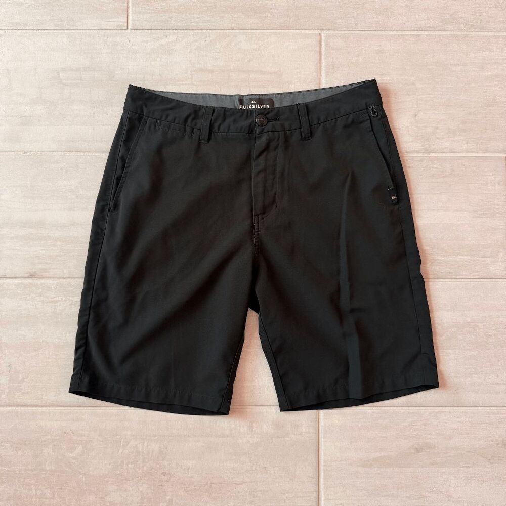 Quiksilver Men's Union Amphibian 20 Inch Water Friendly Hybrid Shorts 31 Black